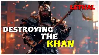 DESTROYING THE KHAN ON LETHAL - Ghost of Tsushima  Lethal Difficulty Flawless with NO DAMGAGE TAKEN