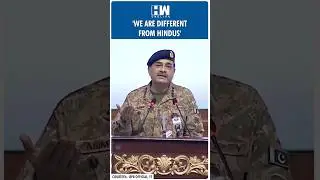 #Shorts | 'We are different from Hindus':Pak Army Chief's shocking speech rakes up two-nation theory
