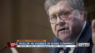 Mueller report: No evidence of Trump-Russia collusion