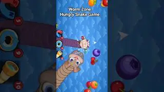 Worm Zone Hungry Snake Game #wormszone #snake #snakegame #satisfying #satisfyingvideo #gameplay