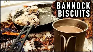 Fried Cinnamon & Wild Blueberry Bannock with Jam - 