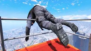 GTA 5 Parkour Fails & Jump Fails EP. 62 (EUPHORIA PHYSICS SHOWCASE)