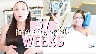 LAST PREGNANCY UPDATE .. 37 WEEKS PREGNANT! 👶🏼 (HE CAME THE NEXT DAY!!)