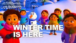 Winter Time Is Here ❄️ | Cozy Winter Nursery Rhyme for Kids | Fun Snow&Play Song#kidssong #kidsvideo