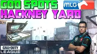SND GOD SPOTS on HACKNEY YARD! (COD MW Best Competitive Plant Spots) Call of Duty Modern Warfare