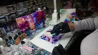 Super Easy & Pretty! Let's Wet Blend Using Alcohol Inks