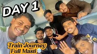 Ahmedabad to Chandigarh Train Vlog 🚆 | Train Food, Masti & Full Journey
