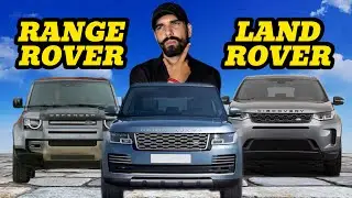 LAND ROVER vs RANGE ROVER  #difference #landrover #rangrover 