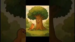 Dosti ho to Aisi  ✓ A little Sparrow save her friend Tree from fire| A True Friendship Story