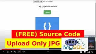 upload & preview jpg image only - PHP/MYSQL-AJAX