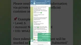 new updates from treasure nft official telegram channel for account verification process details