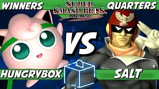 Coinbox 50 - Hungrybox (Jigglypuff) vs Salt (Falcon) Winners Quarters - Smash Melee