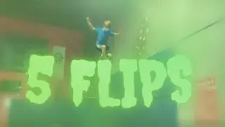 Youngest quintuple frontflip [WR] (CruzFlipz)