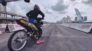 Drag bike 201m y15 mx king 65mm open ron97