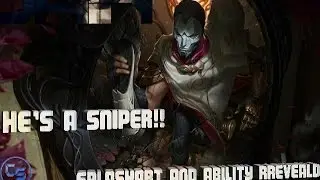 Jhin's abilties and splashart reveald !!