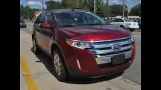 2013 Ford Edge SEL -- Ruby Red Metallic Tinted Clearcoat -- $35,675