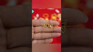 Daily wear small earrings designs 🙂#shortsfeed #shorts #viralshorts #trending #earrings #gold