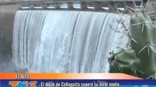05  El dique de Collagasta en su maxima capacidad
