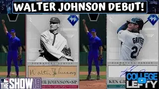 99 Ovr Signature Series WALTER JOHNSON Debut!