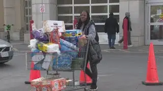 DMV residents stocking up ahead of storm
