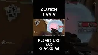 VALORANT Clutch 1 vs 3 #shorts #valorant #clutch