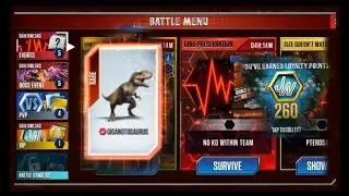 Giganotosaurus | Dino Preservation | Jurassic world The Game