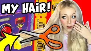 OMG THE ARCADE MACHINE CHOPPED MY HAIR OFF!!