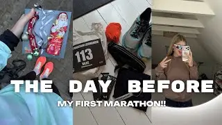 THE DAY BEFORE MY FIRST MARATHON; SHAKE OUT, PREPS & CARB LOADING ✨