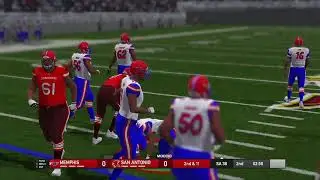AAF 2019 Season Week 9 Memphis Express @ San Antonio Fleet