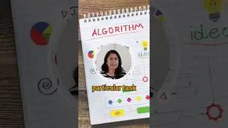 Overview of an Algorithm | What is an algorithm #shorts
