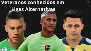 #eafc25 : Bons VETERANOS em LIGAS ALTERNATIVAS com FACE REAL , para o seu MODO CARREIRA !