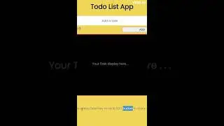 Easiest way to Make TODO list ||#css ||#javascript