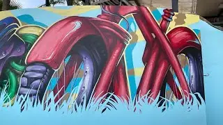 STREET ART | para Moses Bike Rentals - Panam&aacute; 2023
