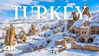 Winter in Turkey 4K | Winter Wonderland of Snowy Cappadocia, Silent Valleys & Timeless Anatolia