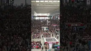 Shanghai Pudong International airport / Railway / Busy hub