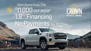 Spring Savings Alert: Get $11,000 Off the 2024 Sierra!