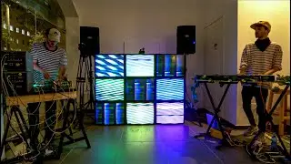 Peter Spacey x Analog Front - 2 Artists and art Installation - Audio-Visual Dialogue