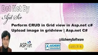 Perform CRUD in Grid view in Asp.net c# | Upload image in grid view | Asp.net C#