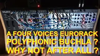 Polyphonic Buchla setup in Cre8audio's NiftyKEYS