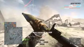 Battlefield 4, rocketlauncher (rpg) vs. chopper