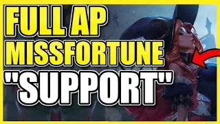 *FREE POKE* AP MISS FORTUNE SUPPORT (WITH THRESH ADC?!) DOES FAR TOO MUCH DAMAGE!  BEST MF BUILD S10