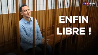 Enfin libre ! Laurent Vinatier est de retour en France｜TF1 INFO