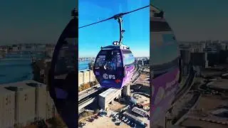 Watch the Full #4k #ifs #cablecar Ride! 🚡 #london #walkingtour #shorts #fyp #travelshorts #travel
