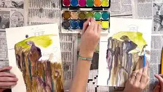 Hasui Watercolor Activity | Goose Grease House
