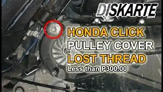 Pulley Cover Lost Thread for Scooter