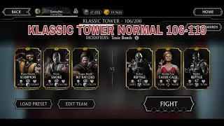 @GamingNutsYT | KLASSIC TOWER Normal 106-119 | Mk Mobile KLASSIC TOWER (Update 4.0) |