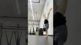 Leg Switches - Belly to Wall #shorts #armbalance #handstandpractice #functionaltraining #yogatips
