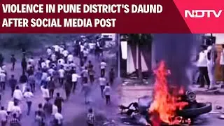 Pune Violence | Tension In Pune District's Daund After Social Media Post