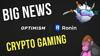 BIG NEWS FOR RONIN NETWORK AND OPTIMISM
