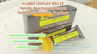 KLUBER ISOFLEX NBU 15 75G Spindle Bearings Lubricants for High-Speed Plain Bearings